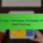 Ad Copy: Techniques, Strategies, and Best Practices