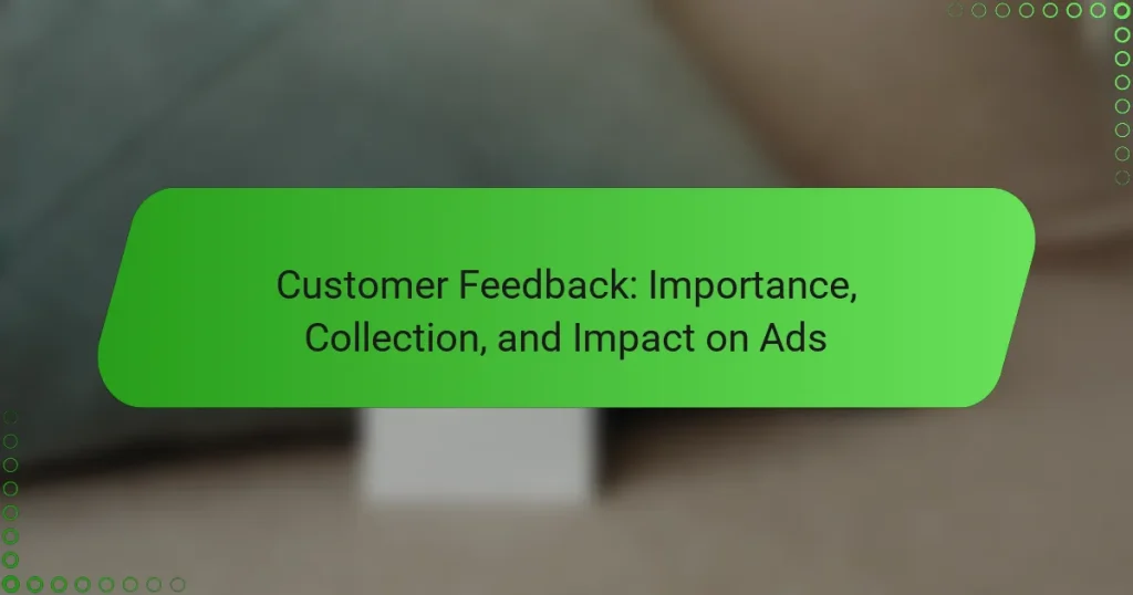 Обратная связь от клиентов: важность, сбор и влияние на рекламу