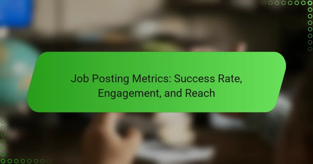 Job Posting Metrics: Success Rate, Engagement, and Reach