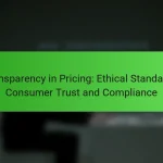 Transparency in Pricing: Ethical Standards, Consumer Trust and Compliance